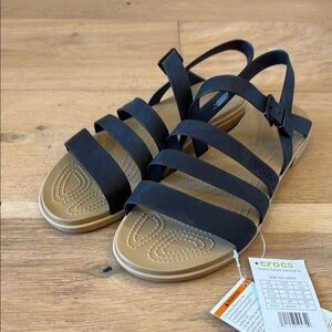COPY - Crocs Black Tulum Sandals size 10